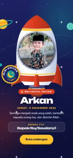 Template Roket Pemberani