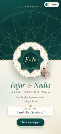 Template Khitbah Syar'i