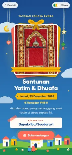 Desain Bingkisan Berkah