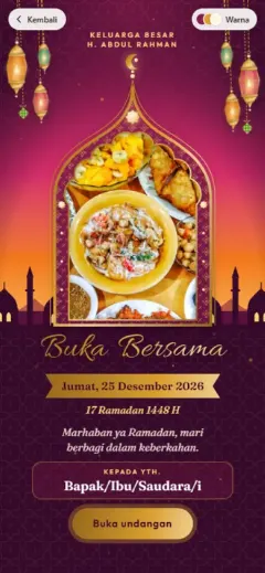Template Lentera Ramadan