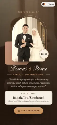 Template Latte Brown