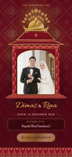 Template Palembang Songket
