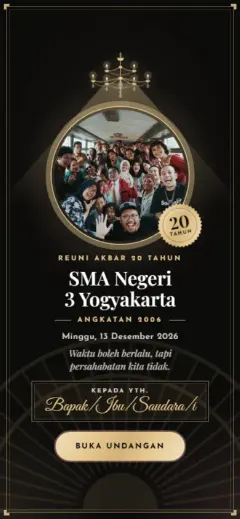 Template Gala Reuni