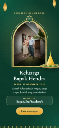 Template Syukuran Islami