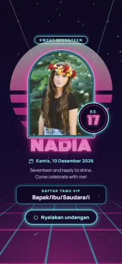 Template Neon Night