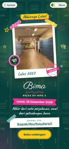 Template Buku Tahunan
